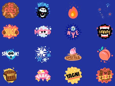 Animated Stickers Gif, Procedural Animation, Stickers Animation, Emoji Animation, Sticker Animation, Animation Sticker, Giphy Stickers, Emoji Gif, Stickers Emoji