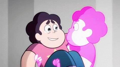 Steven Universe Fusion GIF - Steven Universe Fusion Pink Steven - Discover & Share GIFs Steven And Pink Steven, Steven Universe Tattoo, Steven Universe Gifs, Discord Decor, Universe Gif, Steven Universe Gif, Header Gif, Notion Pics, Universe Videos