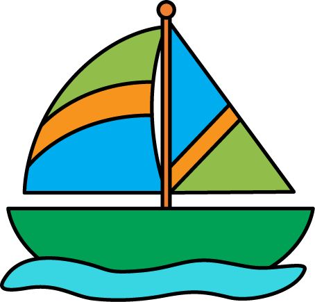 Sailboat in Water Clip Art - Sailboat in Water Image Boat Cartoon, Botanical Flowers Print, Water Images, Clip Art Library, Free Clipart Images, Cartoon Monsters, Boy Quilts, Sail Boat, Horror Music