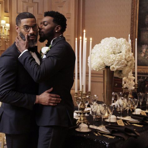 Harlem RenaissanceLGBT Wedding. Here's what goes into planning a wedding and why they cost what they cost Dapper Grooms, Lgbt Wedding, Lgbt Love, Gay Marriage, Gay Wedding, Dc Weddings, Two Men, Gay Love, Black Love