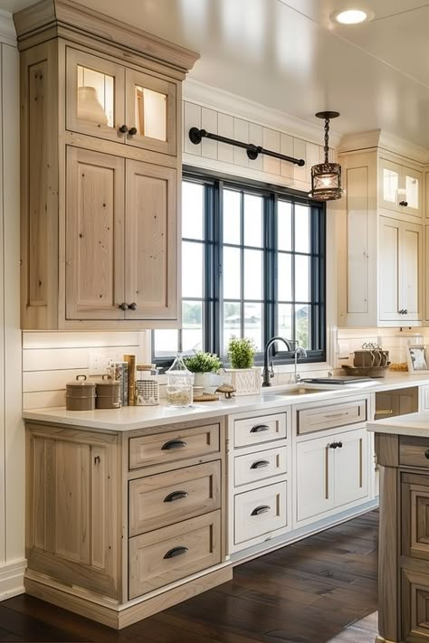 Craftsman Style Kitchen Cabinets, Farmhouse Style Kitchen Cabinets, Farmhouse Kitchen Cabinet, Cabinet Solutions, Craftsman Style Kitchen, Mountain Kitchen, Kitchen Cabinet Ideas, Kitchen Ideals, Farmhouse Cabinets