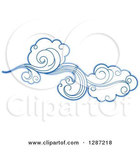 Swirly Cloud Drawing, Wind Line Art, How To Draw Wind, Cloud Illustration Drawing, Swirly Clouds, Wind Illustration, Wind Tattoo, Swirl Tattoo, Cloud Artwork