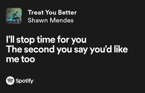 Treat You Better Lyrics, Shawn Mendes Illuminate, Shawn Mendes Lyrics, Lyrics Spotify, Treat You, Cool Lyrics, Song Quotes, Lyric Quotes, Shawn Mendes