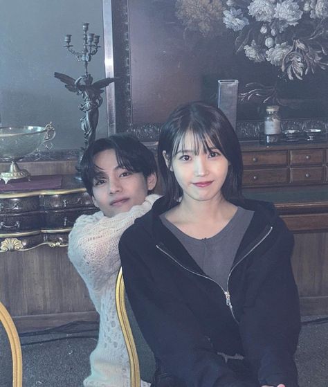 IU shares personal photos from the "Love Wins All" music video set with BTS's V Love Wins, Wedding Dresses Photos, January 25, Kim Taehyung Wallpaper, V Taehyung, Bts Pictures, Bts V, Bts Taehyung, K Idols