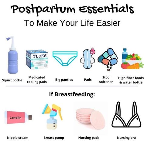 Here are some essentials that can help a new mama get through the first few weeks after delivery. Click through the pin for more parenting tips and tricks... Maternity Journal, Postpartum Needs, Birth Tips, Pregnancy Workout Videos, Postpartum Care Kit, Postpartum Essentials, Pregnancy Help, Baby Delivery, Healthy Pregnancy Tips