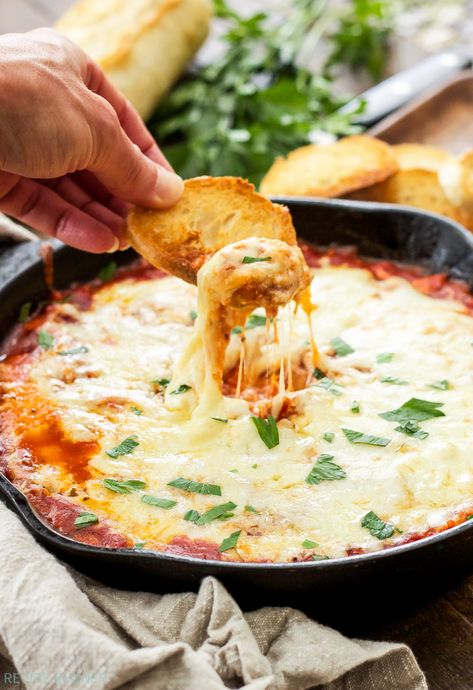 Best Clam Dip Recipe, Chicken Parmesan Dip, Parmesan Dip Recipe, Clam Dip Recipe, Clam Dip, Skillet Chicken Parmesan, Parmesan Dip, Dip Recipes Hot, Foodgawker Recipes