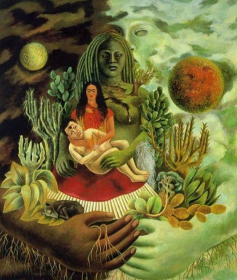 Divine Mother Frida Kahlo Paintings, Kahlo Paintings, Frida And Diego, Frida Art, Frida Kahlo Art, Diego Rivera, A Level Art, Salvador Dali, Painting Reproductions