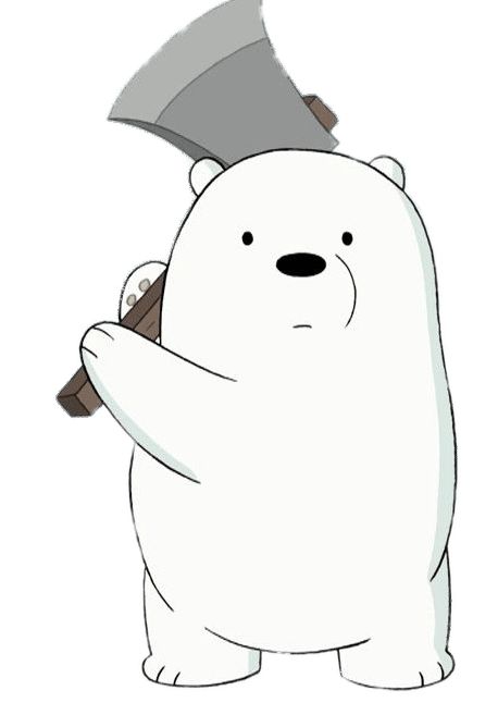 Ice Bear, We Bare Bears, Bare Bears, No Background, Transparent Png, Png Image, Polar Bear, Bears