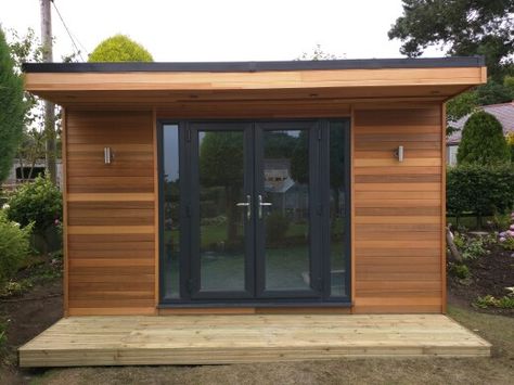 Backyard Office Shed, Garden Office Shed, Deco Spa, Serenity Garden, Backyard Storage Sheds, Garden Cabins, Modern Shed, Summer House Garden, Backyard Studio