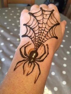 Henna Boys Design, Henna Designs Guys, Spider Henna Tattoo, Hanna Ideas Hands, Henna Designs Y2k, Boys Henna Designs, Spider Man Henna, Spiderweb Henna, Henna Designs For Guys