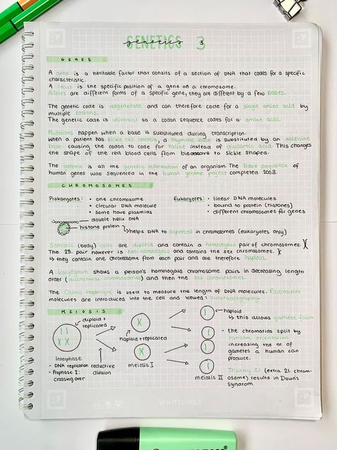 Whitelines Notebook, Notes For Science, Biology Study Notes, Aesthetic School Notes, Science Notebook Cover, Study To Success, Biology Aesthetic, Biology Textbook, Biology Revision