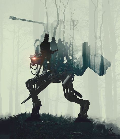 Generation Zero Art, Generation Zero Concept Art, Generation Zero Robots, Generation Zero, Titanfall 2, Robot Concept, Zero Wallpaper, Art Games, Pixel Art Games