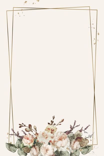 Vintage floral frame illustration vector | Free Vector #Freepik #freevector #flower #frame #floral #border Flower Frame Png Design, Flower Design Vector, Vintage Floral Backgrounds, Kraf Kertas, Frame Illustration, Wedding Invitation Background, Floral Backgrounds, Floral Cards Design, Flower Graphic Design