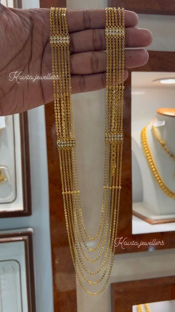 Diamond Chandraharam Designs, Chandrahaaram Designs, Champasavaralu Gold Designs Latest, Kasulaperu Jewellery With Grams, Chandraharam Designs Indian Jewelry, Steps Haram Designs Gold, 60 Grams Gold Haram Designs, Chandraharam Latest Designs, Chandra Haram Designs Gold