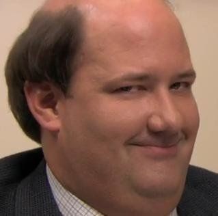 Kevin The Office, The Office Stickers, Office Icon, The Office Show, Office Memes, Office Quotes, Memes Lol, Dunder Mifflin, Reaction Face