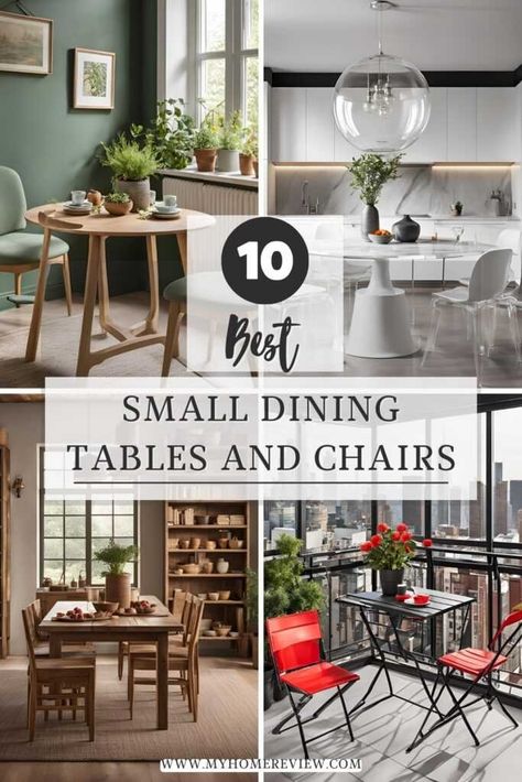 Small Dining Tables And Chairs: Top 10 Stylish Options For Cozy Apartments Tall Dining Room, Tall Dining Room Table, Dining Room Table Ideas, Small Kitchen Dining Room Combo, Small Dining Tables, Small Apartment Dining Room, Tall Dining Table, Room Table Ideas, Tiny Dining Rooms