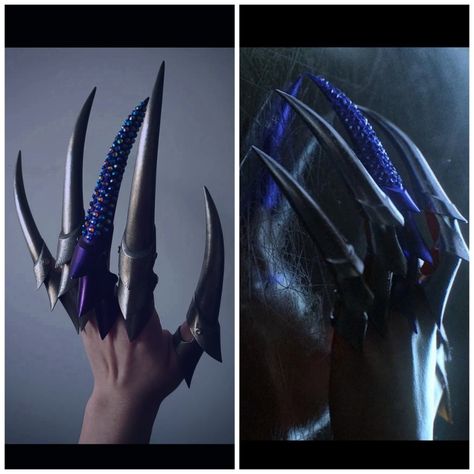 Dragon Claw Gloves, Claw Gloves Concept Art, Fantasy Claws, Claws Aesthetic, Dragon Claws, Cosplay Instagram, Gloves Aesthetic, Evelynn League Of Legends, Happy Birthday Tom