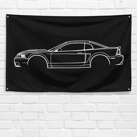 This high quality flag is ideal for decorating the walls of your garage, man cave, or shop. It's a unique gift, perfect for celebrating birthdays for dads, sons, and grandpas. These banners are expertly printed on durable fabric with rich and vibrant colors ensuring longevity. * Material: 100% polyester * Print: Single sided * Size: 3x5 ft * Grommets: Iron * Sleeve: On the left side * Fabric weight: 4 oz * Folded in: OPP Bag * Reverse Side: Mirrored image of the front side For Ford Mustang Cobra 2004 Enthusiast 3x5 ft Flag Dad Grandpa Gift Banner Listing and template services provided by inkFrog Gifts Banner, Ford Mustang Cobra, Garage Wall Decor, Mustang Cobra, Garage Man Cave, Chevy C10, Dad Son, Man Cave Garage, Garage Walls