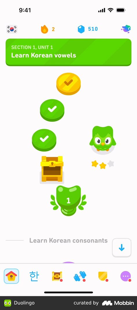 Duolingo iOS | Mobbin Duolingo App, App Screenshots, Ux Research, Ui Ux Design Inspiration, Ux Design Inspiration, Mobile Web, Web App Design, Design Reference, Ui Ux Design