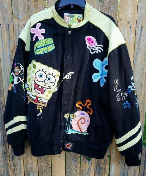 Spongebob Winter, Spongebob Clothes, Peacoats, Jackets Winter, Racing Jacket, Cool Jackets, Winter Coats, Spongebob Squarepants, Winter 2024