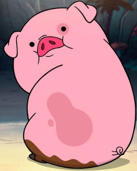 Waddles | Disney Wiki | Fandom Gravity Falls Wiki, Pet Pig, Pig Wallpaper, Frida Art, Disney Wiki, Left Eye, Disney Images, Pet Pigs, Disney Infinity