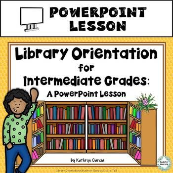 Library Orientation Elementary, School Library Lessons, Library Orientation, Library Signage, Motivate Students, Powerpoint Lesson, Library Lessons, Free Library, Student Motivation