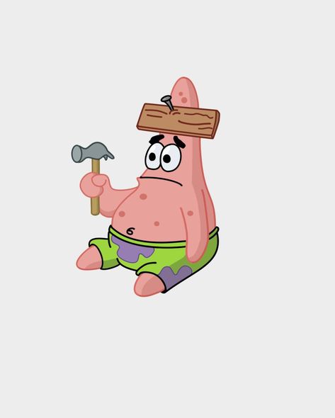 Pics For Widgets, Intp Characters, Patrick Drawing, Patrick Star Funny, Eyeball Drawing, For Widgets, Cute Spongebob, Spongebob And Sandy, Spongebob Tattoo