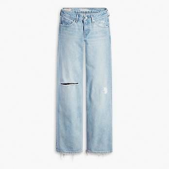 Low Loose Women's Jeans - Light Wash | Levi's® US Low Rise Light Wash Jeans, Levis Low Loose Jeans, Levi Low Pro Jeans Outfit, Levis Outfit, Comfy Jeans, Y2k Jeans, Relaxed Jeans, Loose Jeans, Lightweight Dress