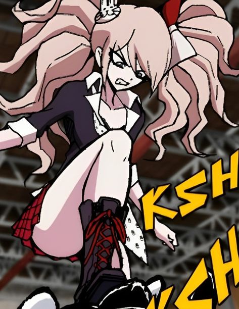 Danganronpa trigger happy havoc (thh) trial/chapter 6 closing argument Danganronpa Junko, Panty And Stocking Anime, Hello Kitty Videos, Black Bullet, Danganronpa Trigger Happy Havoc, Japanese Video Games, Danganronpa 1, Danganronpa Memes, Trigger Happy Havoc