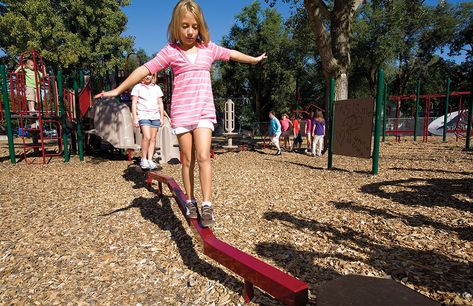 Playground Balance Beams | Balancing Beams for Kids Recipes Using Bananas, Play Structures, Playground Ideas, Balance Beam, Core Strength, Outdoor Play, Bananas, Beams, Image Search