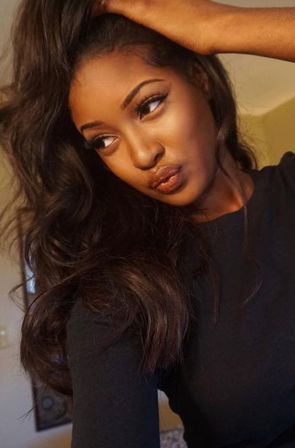 Sira Kante, Diverse Beauty, Dark Skin Beauty, Black Hairstyles, Dark Skin Women, Natural Lips, African Beauty, Dark Beauty, Belleza Natural