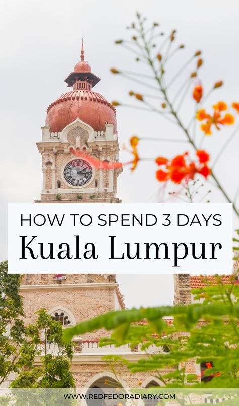 Are you exploring the Malaysian capital and don't know what to include in your Kuala Lumpur itinerary? Here are the perfect things to do in KL in 3 days | Malaysia travel | Kuala Lumpur travel | Kuala Lumpur Malaysia | things to do in Kuala Lumpur | Kuala Lumpur things to do | best things to do in Kuala Lumpur | Kuala Lumpur itinerary 3 days | where to go in Malaysia | Kuala Lumpur city | free things to do in Kuala Lumpur | day trips from Kuala Lumpur What To Wear In Kuala Lumpur, Malaysia Kuala Lumpur Aesthetic, Kuala Lumpur Itinerary, Traveling Asia, Malaysia Itinerary, Girls Traveling, Travel 2025, Kuala Lampur, Kuala Lumpur Travel