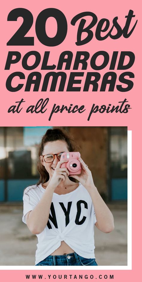 20 Best Polaroid Cameras Of 2020 At All Price Points | YourTango Best Polaroid Camera, Instax Mini 70, Developing Photos, Polaroid Instant Camera, Instax Mini 90, Polaroid Snap, Polaroid Cameras, Instant Print Camera, Film Tips