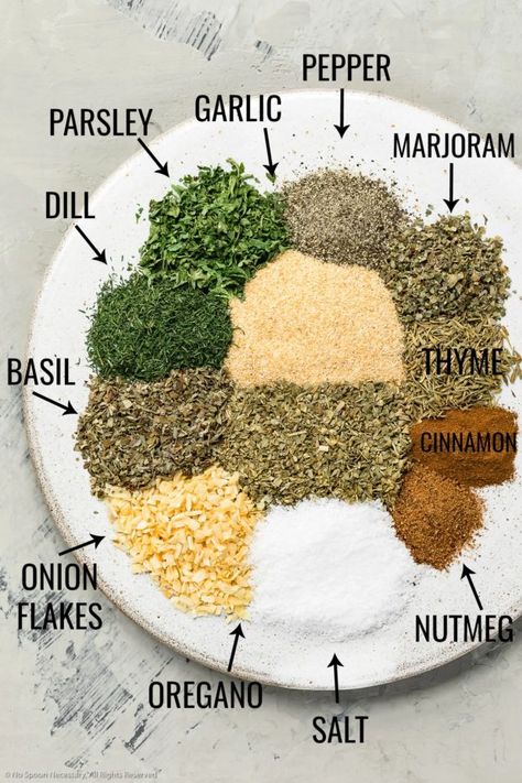 Ranch Seasoning Mix Recipes, Jerk Seasoning Recipe, Mediterranean Seasoning, Greek Spices, Homemade Ranch Seasoning, Dry Ranch Dressing Mix, Homemade Spice Mix, Ranch Seasoning Mix, Spice Mix Recipes