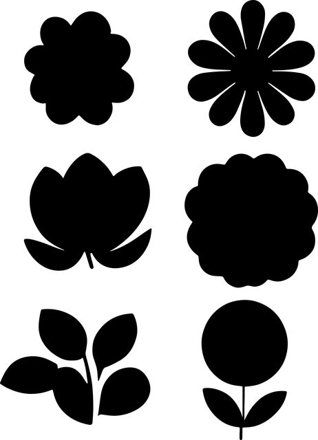 Download this free vector of Flower Shapes Silhouettes from Pixabay's vast library of royalty-free stock images, videos and music. Cactus Cartoon, Shape Vector, Moon Silhouette, Flower Shapes, Bloom Blossom, Tree Silhouette, Free Photoshop, Nature Plants, Frame Wreath