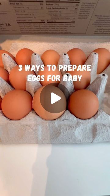 Natalie | Motherhood | Recipes on Instagram: "Day 39 Eggs 🥚   NEW FOOD Eggs (ALLERGEN)   Here are 3 different ways you can prepare eggs for your little one, you choose whatever you feel comfortable with! Egg is an allergen and harder to digest so I gave Zion 3 bites of the scrambled with avocado mash the first day started off slow and increased it a little bit the second day. Let me know which way you guys prefer!  EGGS are one of the most nutritious foods for babys! It’s filled with iron, protein, vitamin D, Vitamin B12, choline, selenium, Omega 3, these nutrients play crucial roles in baby’s overall health.   Ingredients:   1. Egg, Potato, Butter  2. Egg, Avocado  3. Egg   (When preparing egg for baby make sure you cook it all the way through)   1.Hard Boiled Egg with Potato 🥔  -Boil E Eggs For 6 Month Old Baby, Eggs For Baby 6 Months, Avocado Mash, Egg Potato, Boiled Egg Recipes, Egg Lunch, Ways To Cook Eggs, Egg Avocado, D Vitamin