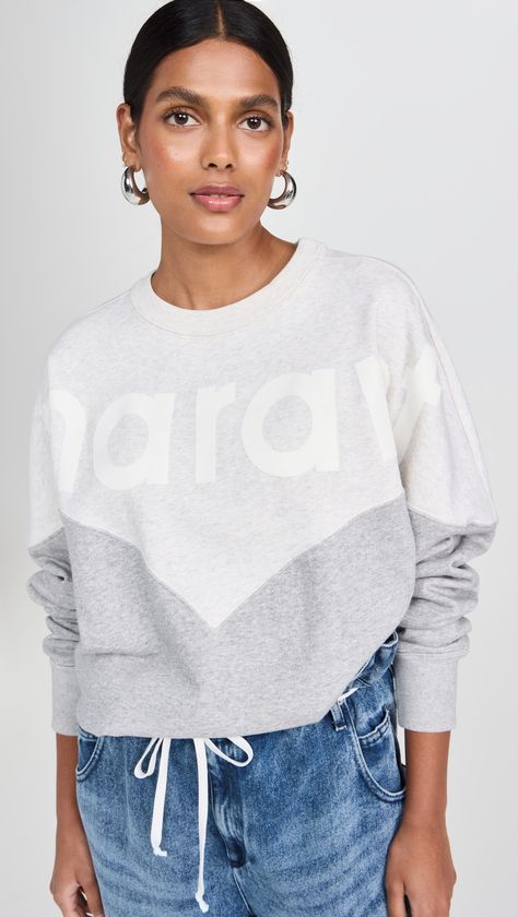 Fast Free Shipping & Free Returns on Isabel Marant Étoile Houston Sweatshirt at Shopbop. Shop new arrivals from Isabel Marant Étoile at Shopbop.com Houston Sweatshirt, Marant Sweatshirt, Galaxy Sweatshirt, Isabel Marant Etoile, Top Collection, Isabel Marant, Sweatshirts Women, Two Tone, Houston