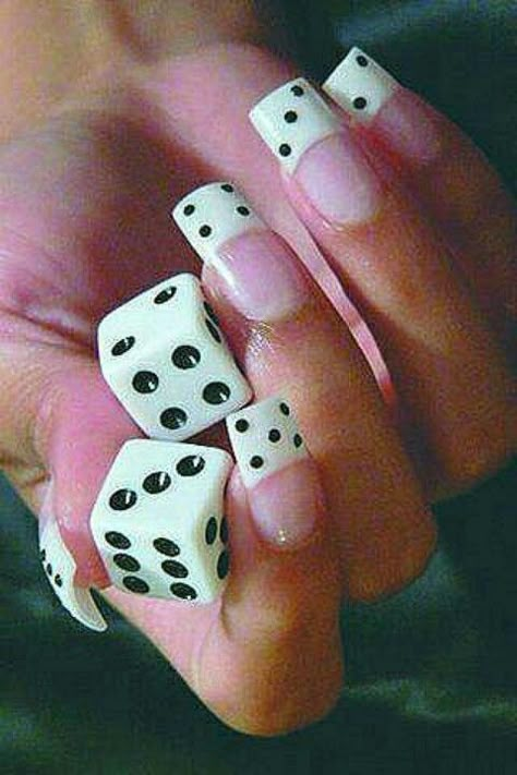 Love this design Vegas Nails, Really Cute Nails, Nail Swag, Manicure Y Pedicure, Fire Nails, Dream Nails, Funky Nails, Nail Inspiration, Pretty Acrylic Nails