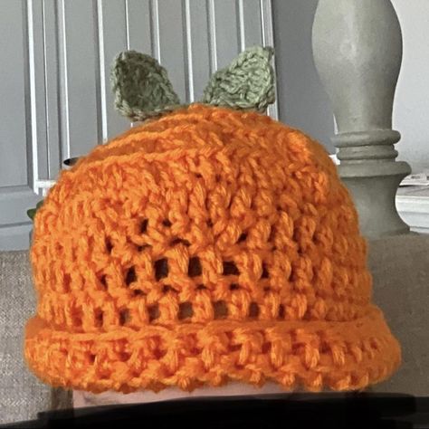 Orange beanie Orange Fruit Hat, Fruit Hat, Orange Beanie, Orange Fruit, Dream Room, Fruit, Orange, Hats, Free Shipping