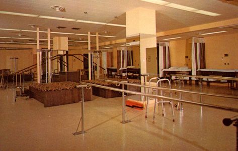 baylor_university_medical_center_gymnasium_dallas_tx_4661968755_o #postcards #collectables #vintage #Retro #photos #art Retro Photos, Baylor University, Fast Casual, Medical University, Vintage Interior, Medical Center, Dallas Tx, Vintage Postcards, Vintage Photos