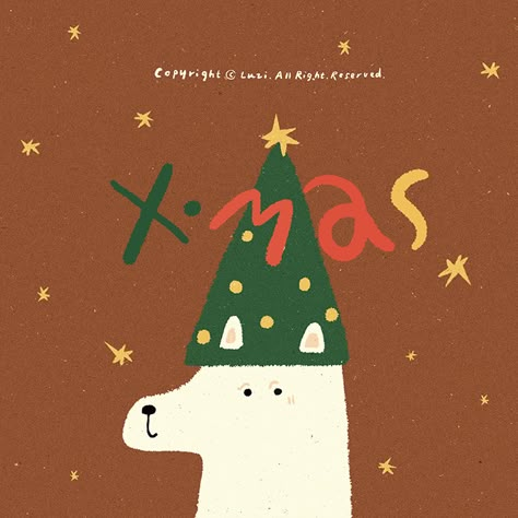 Christmas Character Illustration, Christmas Graphic Design, 귀여운 음식 그림, Winter Illustration, 카드 디자인, Christmas Packaging, Dog Illustration, Christmas Mood, Christmas Illustration