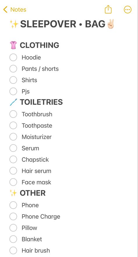 What To Pack For A 2 Day Sleepover, How To Pack An Overnight Bag, Sleepover Packing Checklist, One Night Packing List, 1 Night Packing List, Things To Bring To A Sleepover Checklist, Overnight School Trip Packing List, Overnight Bag Essentials Sleepover, School Residential Trip Packing