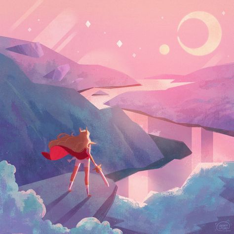 Adora She Ra, She Ra Princess, She Ra Princess Of Power, Princess Of Power, She Ra, Visual Development, Be Brave, Be Strong, Film Serie