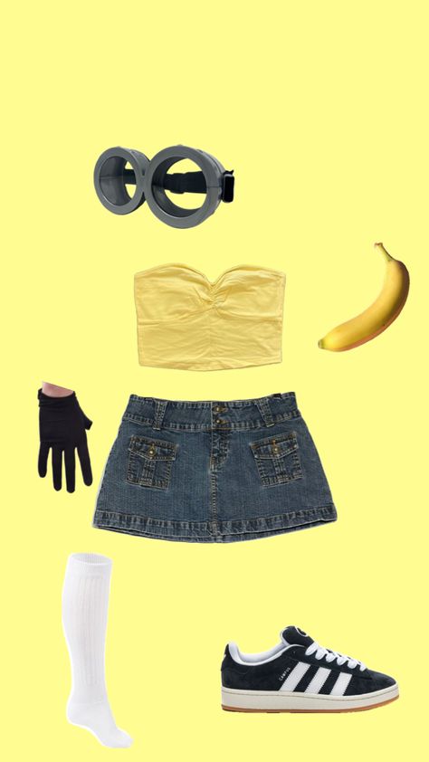 Minion #costume #costumeinspo #halloween #fall #explorepage #insporation Minion Costume, Universal Studios Outfit, Minion Halloween, Minion Costumes, Cute Minions, Dear Best Friend, Minions Despicable Me, Trendy Halloween Costumes, Halloween Costume Outfits