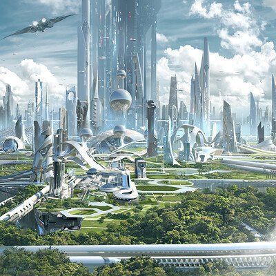 Scifi City, Hidden City, Sci Fi Architecture, Sci Fi Landscape, Scifi Art, Sci Fi City, Sci Fi Environment, Name Ideas, Fantasy City