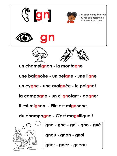 Kindergarten Language Activities, French Body Parts, Kindergarten Art Lessons, French Worksheets, French Kids, French Teaching Resources, French Language Lessons, Les Sons, French Education