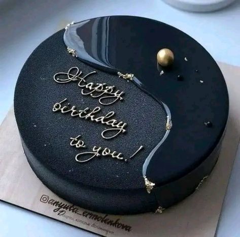 Boyfriend’s Birthday Cake, Cake Designs Birthday Aesthetic, Happy Birthday Cake For Boyfriend, 2d Birthday Cake, Cake Birthday Aesthetic Black, Aesthetic Cake Designs Birthday, Cute Cake Designs For Boyfriend, Simple Elegant Cake Designs, Birthday Boyfriend Cake