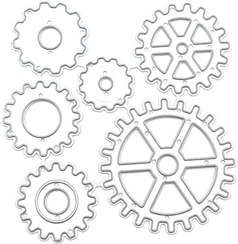 Store New Arrivals Add to Favorite View Feedback Contact  Steampunk Gear Metal Cutting Die Punch Stencil Embossing Template for DIY Card Making Crafts Journaling Decoration Scrapbooking Die-Cuts Embossing Description Item model number 1 Product Dimensions 1"L x 1"W Material Metal Country of Origin China Item Weight 0.176 ounces 1 1 Policy on Product Sourcing and Fulfillment Dear Valued Customers, We would like to clarify an important aspect of our business operations to ensure transparency and trust in our relationship with you. Product  Fulfillment: Fulfillment by Amazon (FBA): The products are stored in Amazon Fulfillment Centers. This storage solution ensures that the inventory is kept in a secure and climate-controlled environment, which helps maintain the quality and safety of the pro Free Wood Patterns, Easy Wood Burning, Gear Template, Transformers Birthday Cake, Space Vbs, Steampunk Diy Crafts, Laser Cut Flower, Gears And Cogs, Diy Junk Journal