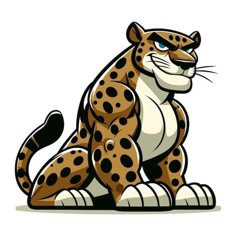 Abc For Kids, Tattoo Style Drawings, Animal Games, Animal Stickers, Cartoon Character Design, Animal Design, Jaguar, Cartoon Characters, Animal Drawings