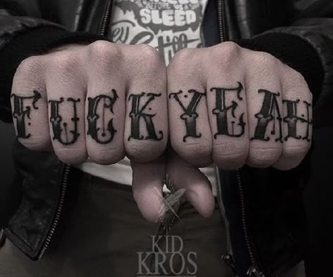 #Finger #Tattoos Finger Letter Tattoos, Knuckles Tattoo, Finger Tattoos Words, Finger Tattoo Ideas, Tattoo Font For Men, Chicanas Tattoo, Finger Tattoo For Women, Finger Tats, Knuckle Tattoos